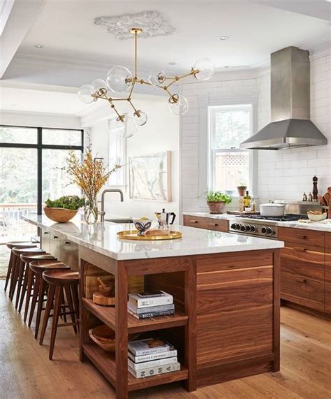 Modern Walnut Kitchen Cabinets Design Ideas 42 Decoratoo Home