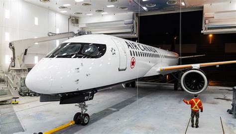 Airbus Unveils First Air Canada A220