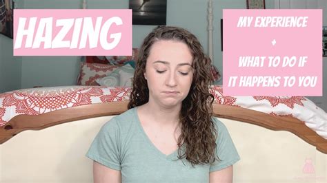 HAZING My Experience And Advice Sorority Recruitment YouTube