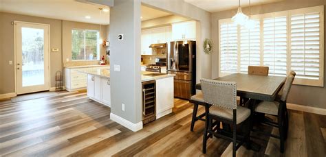 Ideas About Remove Wall Between Kitchen And Dining Room Before And