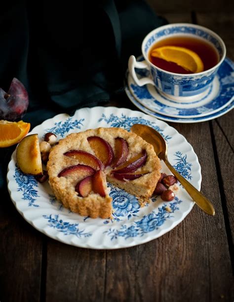 Morning Hazelnut Plum Tarts Desserts For Breakfast Bloglovin