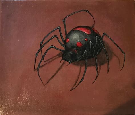 Spider Painting By Meomer Artmajeur