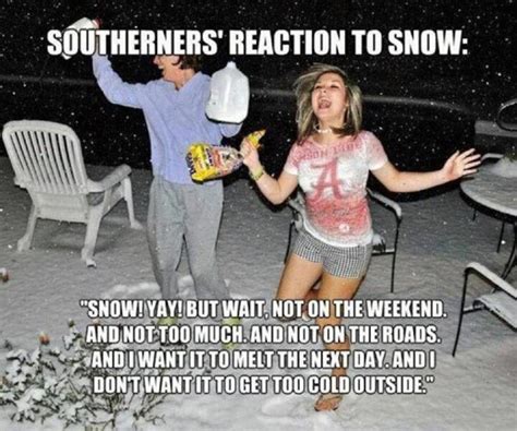 Snow In The South