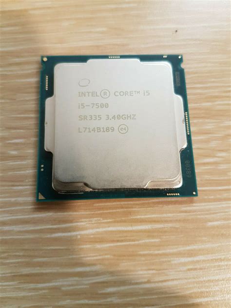 Intel Core I5 7500 Sr355 Lga1151 Cpu Processor I5 7500 340ghz · 114