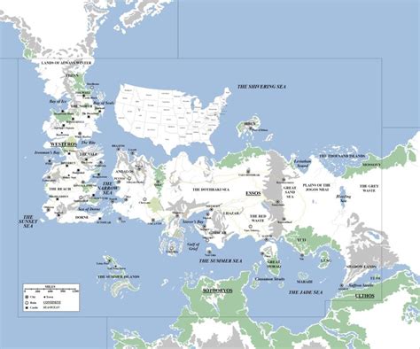 Everything Got Expanded Known World Map Gameofthrones Throughout Game