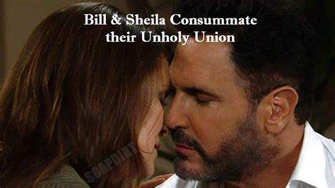 Bill Sheila Hit The Sheets On Bold And The Beautiful Next Week Soap Dirt