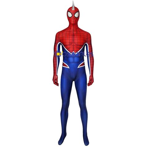 hobart brown spider man suit ver 2 punk rock spidey cosplay costume