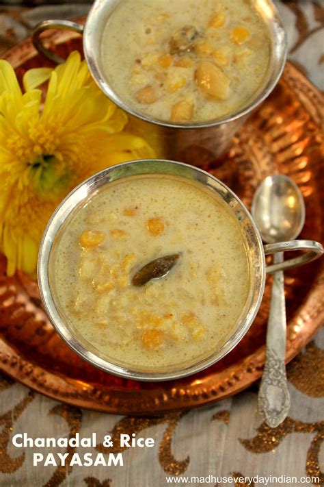 Chana Dal And Rice Payasam Senaga Pappu Annam Payasam Step By Step