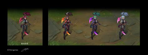 Artstation Akali Headhunter Chroma