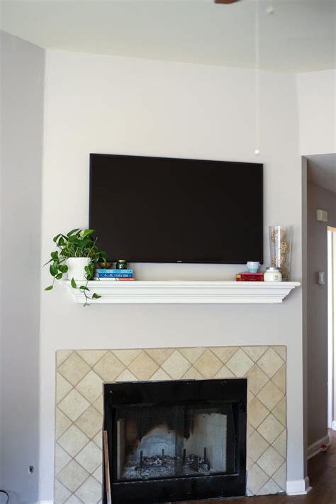 Fireplace Mantle Decorations With Tv Fireplace World