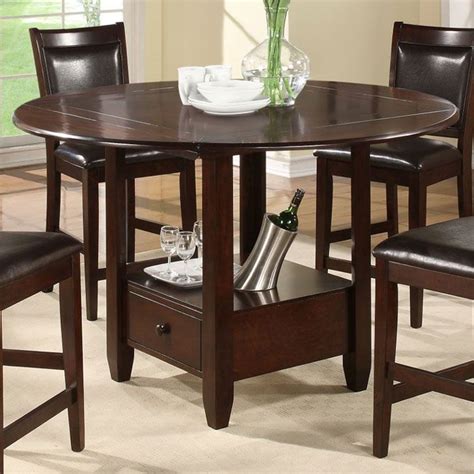 morgan counter height drop leaf table dcg stores