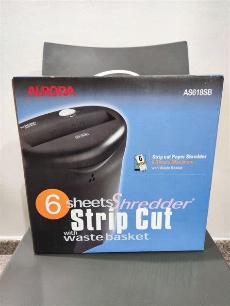 Aurora As618sb Paper Shredder Computers And Tech Office And Business