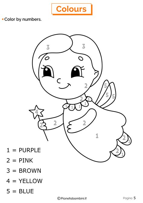 Colori In Inglese Per Bambini Schede Didattiche Da Stampare