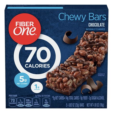 save on fiber one chewy bars chocolate 5 ct order online delivery stop and shop