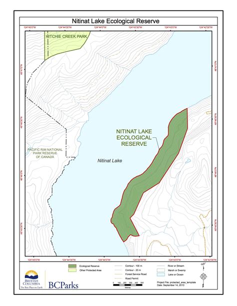 Nitinat Lake Er 54 Map Friends Of Ecological Reserves