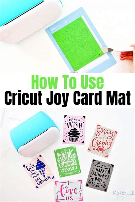 There are many ideas how you can store your card bases. How To Use Cricut Joy Card Mat - Tastefully Frugal