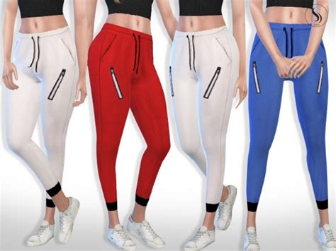 The Sims Resource Athletic And Casual Track Pants By Saliwa Sims 4