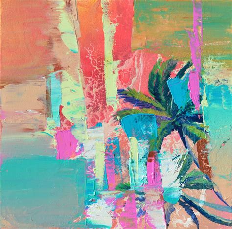 Abstract Seascape By Milena Gaytandzhieva 2021 Painting Acrylic