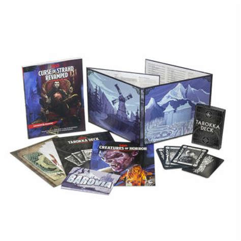 Dungeons And Dragons 5e Rpg Curse Of Strahd Revamped Box Set Ding