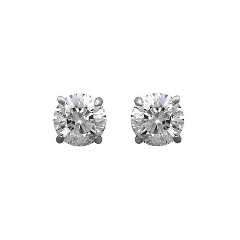4.8 out of 5 stars (54). Estate 14k White Gold Brilliant Diamond Stud Earrings I - Women's Luxury Jewelry - Touch of Modern