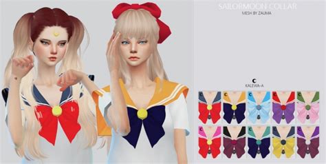 Sailor Moon Collar At Kalewa A Sims 4 Updates