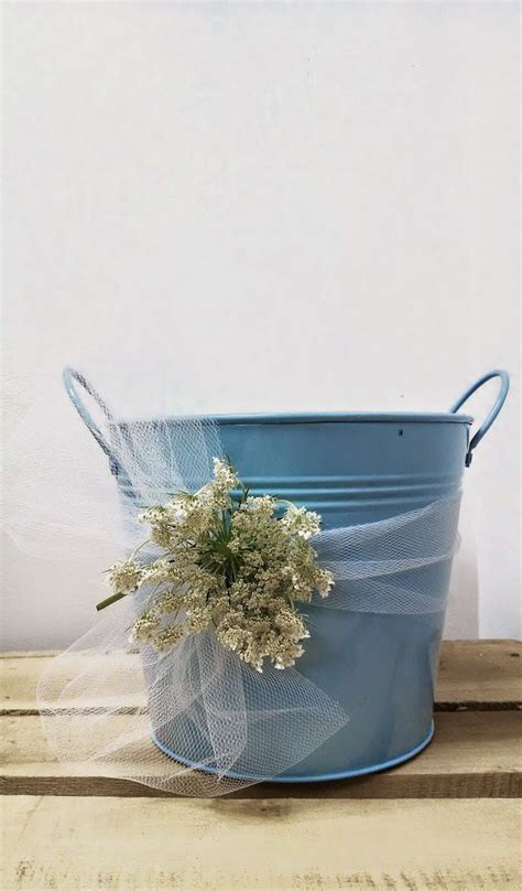How To Make Bucket Centerpieces Wedding Event Decor Tent Wedding Card