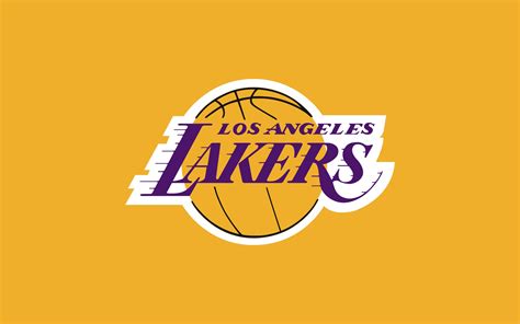 Where do the los angeles lakers play their home games? Los Angeles Lakers Orange Logo Wallpapers HD / Desktop and ...