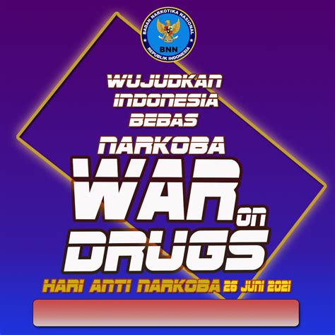 6 desain poster hari anti narkoba sedunia 26 juni 2021 format psd png untuk medsos