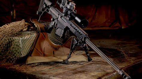 Wallpaper Barrett M98b Model 98b Bravo Sniper Rifle Weapon Scope