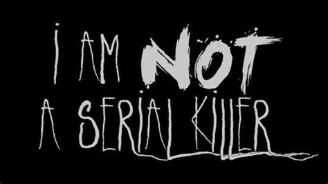 I Am Not A Serial Killer Book Trailer Youtube