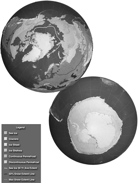 2 Present Distribution Of The Cryosphere Vaughan Et Al 2013