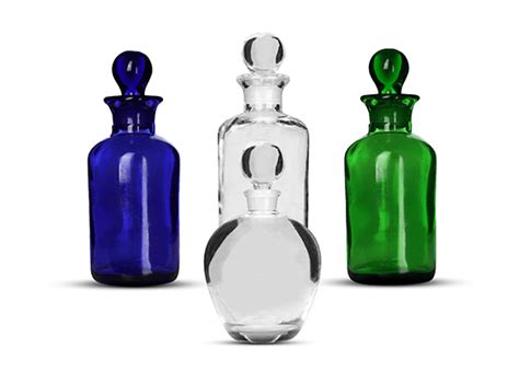 Clear glass apothecary jars decorative centerpiece storage canisters with lids. Large Decorative Perfume Bottles and Apothecary Style Bottles