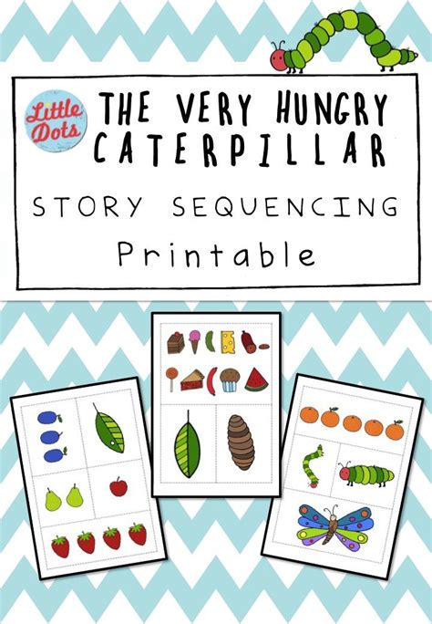 The Very Hungry Caterpillar Sequence Worksheets