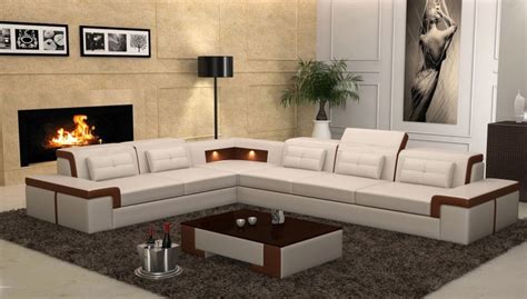 Latest L Shaped Luxury Sectional Sofa My Aashis