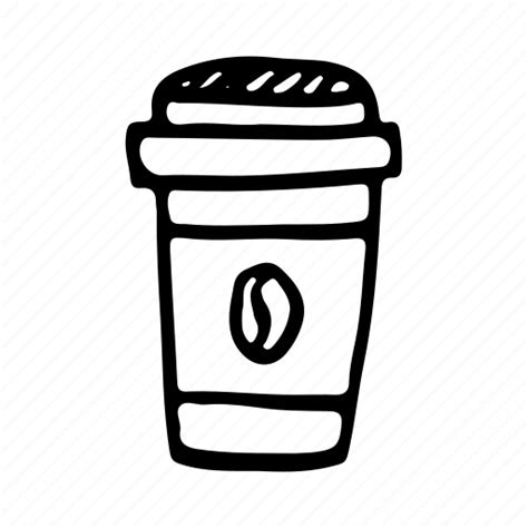 Coffe Coffee To Go Cup Doodle Hand Drawn Paper Icon