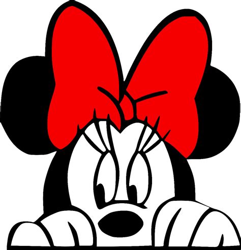 Minnie Mouse Peeking Clipart Png Minnie Mouse Clipart Minnie Budget