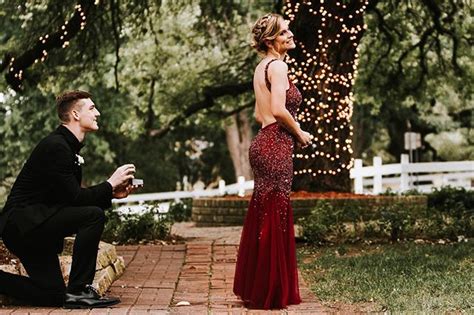 Teen Takes ‘promposal To Epic Levels Gets Engaged To Sweetheart For