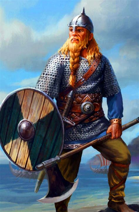 Danish Huscarl Warrior Ancient Warriors Viking Warrior Vikings