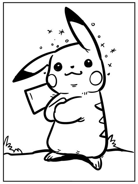 Desenhos De Pikachu Para Imprimir E Colorir Como Fazer Em Casa