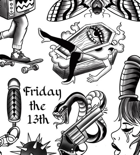 Las Friday The 13th Tattoo Specials