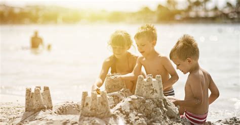 Comment Occuper Les Enfants Sur La Plage Cet T