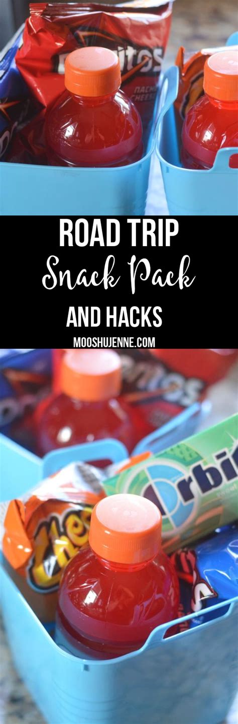 Road Trip Snack Pack And Hacks By Mooshu Jenne Road Trip Snacks Best