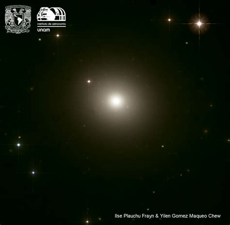 Messier 105 Observatorio Astronómico Nacional San Pedro Mártir Unam