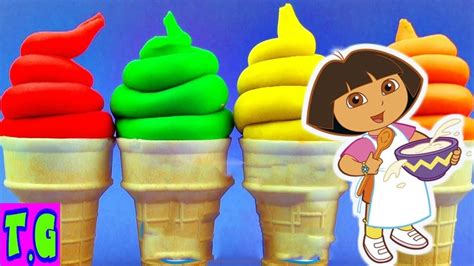 Dora Blueberry Ice Cream Episode♕cartoon Game For Kids Dora The