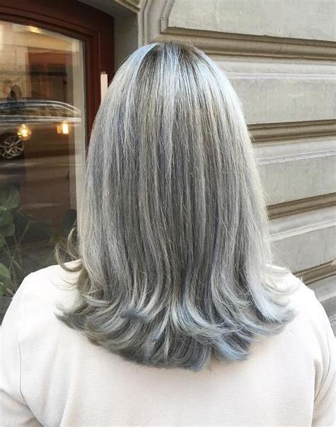Accessorize the ash grey hair. Best Modern Collection of Hairstyles for Women Over 50 ...