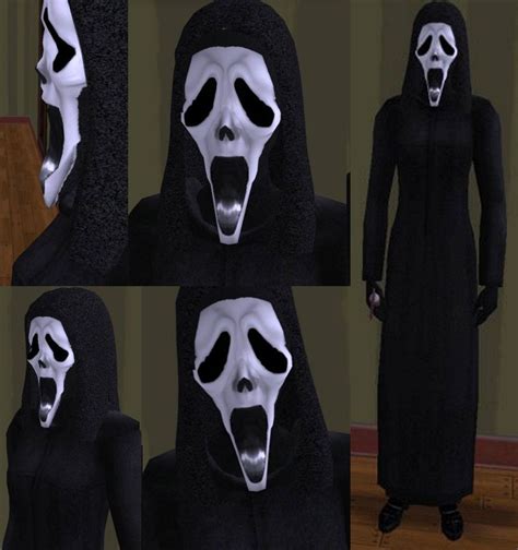 Mod The Sims Scream Ghostface And Sidney Prescott