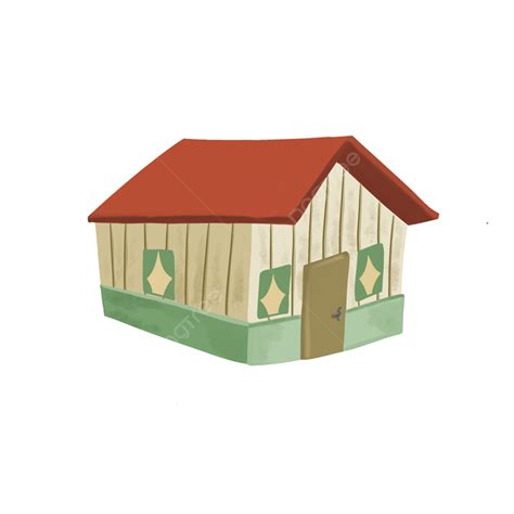 Simple House Small House Village House Png Transparent Clipart Image