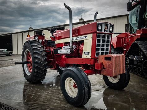 Even On A Rainy Day This International Farmall 1468 Still Stood Out