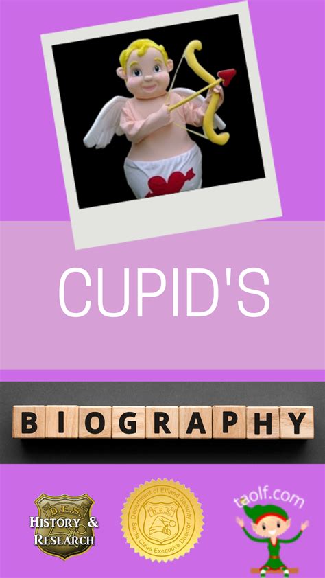 The Biography Of Cupid The Assembly Of Legendary Figures
