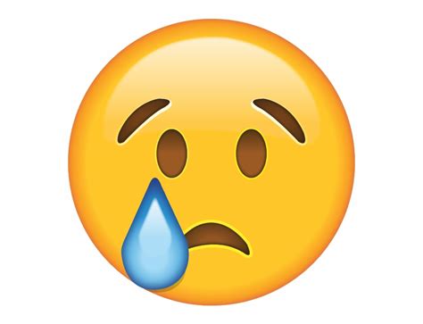 Sad Face Emoji Cartoon